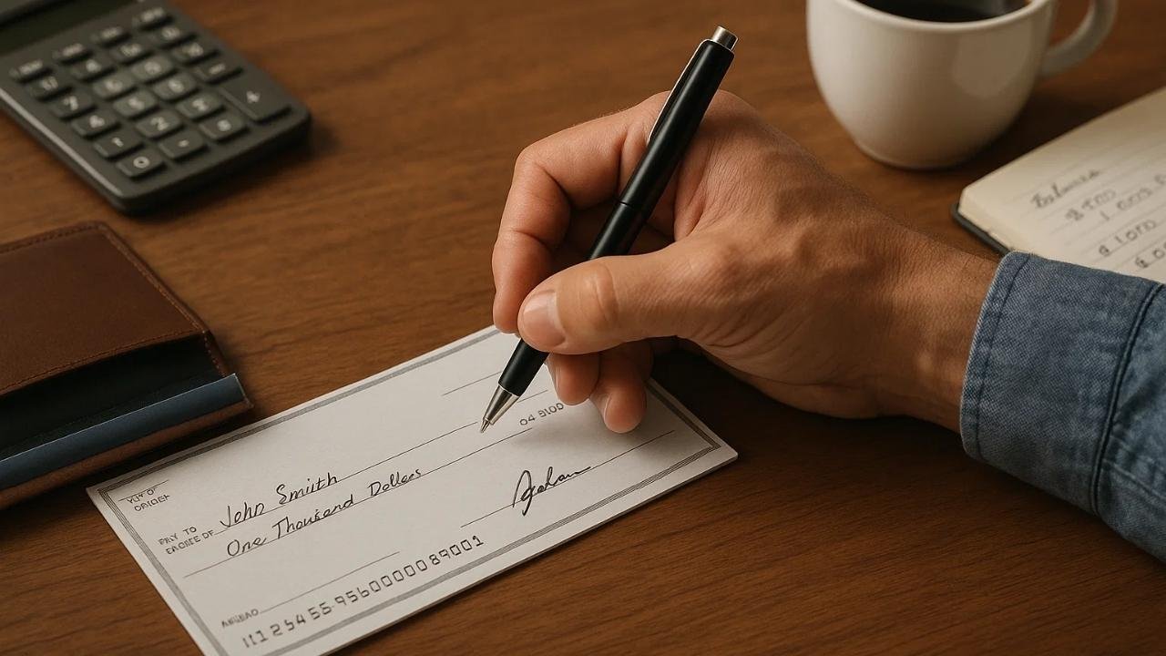 How to Write a Check: Avoid Common Errors